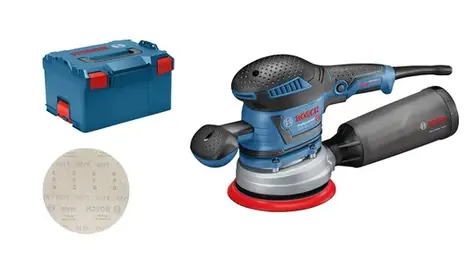 BOSCH GEX 40-150 Professional / Excentrická bruska / 400W / 150 mm / 12.000 ot. za min.