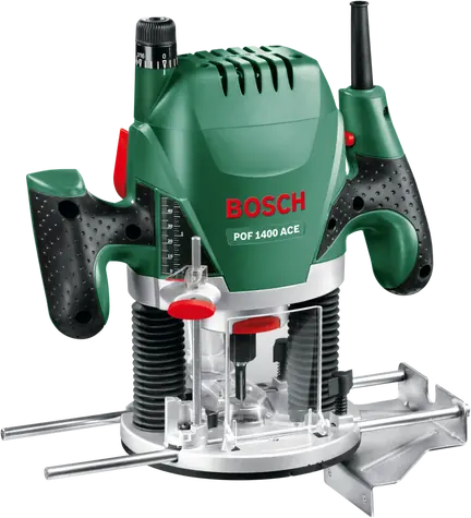 BOSCH POF 1400 ACE / Vrchní frézka / 1400 W / 10000 - 28000 ot. za min / zdvih: 55 mm / kleština: 6 mm