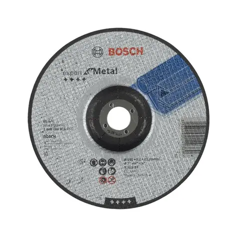 BOSCH Expert for Metal 2608600316 / Dělicí kotouč profilovaný / 180x22.23 mm / Silné: 3.0 mm