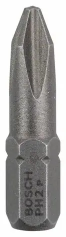 BOSCH 2607001511 / Šroubovací bit zvlášť tvrdý Extra-Hart / PH2 / 25 mm / 3 ks