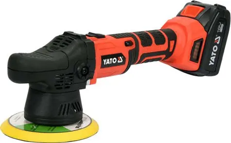 YATO YT-82920 / Aku excentrická Leštička / 18V / 3.0Ah / 1500-5000 ot-min