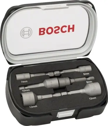 BOSCH 2608551079 / Sada 6 maticových nástavců 6–13 mm