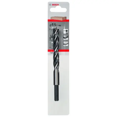 BOSCH 2608596308 / Standardní spirálový vrták do dřeva / Rozměry 11 x 89 x 142 mm / 1 ks
