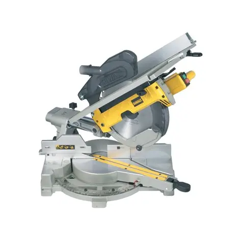 DeWalt D27111 / Pokosová pila s horním stolem / 1500W / Průměr kotouče 305 mm / 3.000 ot-min / Hloubka řezu 50 mm