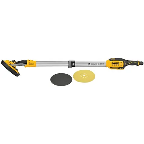 DeWalt DCE800N / Aku bruska na sádrokarton / 18V / 700-1200 ot-min / Průměr kotouče 225 mm / bez aku