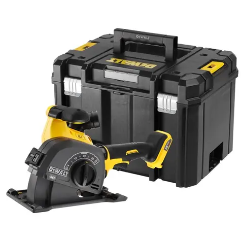 DeWalt DCG200NT / Aku drážkovačka / 54V XR / Průměr kotouče 125 mm / Hloubka řezu 32 mm / 9000 ot-min / bez aku