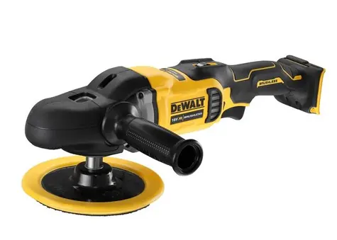 DeWalt DCM849N / Aku leštička / 18V XR / Průměr kotouče 180 mm / 800-2200 ot-min / M14 / bez aku