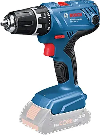 BOSCH GSR 18V-21 Professional / Aku vrtačka / 18V / 13mm sklíčidlo / 1800 ot-min / 55 Nm / bez aku