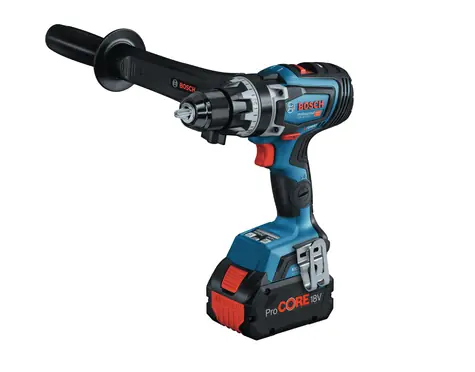BOSCH GSR 18V-150 C Professional / Aku vrtačka / 18V / 13mm skl. / 2200 ot-min / 150 Nm / 2x8.0 Ah / BT modul / L-BOXX
