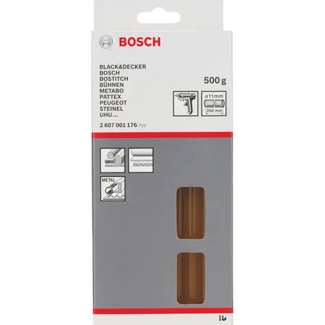 BOSCH 2607001176 Tavné lepidlo 11 x 200 mm žlutá / dřevo