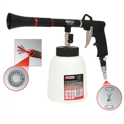 KS Tools 515.1980 / Pneumatická čisticí pistole / 160l-min