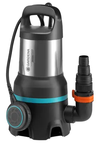Gardena 09046-20 / Vodní kalové čerpadlo / 1100W / ponor až 7 m / 25.000 l-h