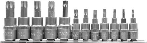 YATO YT-04331 / Sada bitů 12 ks / CrV 6150