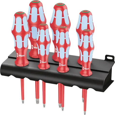 WERA 3167 i|7 TORX Sada šroubováků / nerezová ocel + stojánek / 7 dílný / doprodej