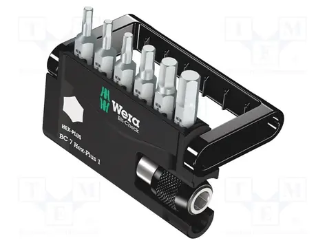 WERA Bit-Check 7 Hex-Plus 1 / 7 dílný