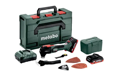 Metabo MT 18 LTX BL QSL / Aku multifunkční nářadí / 18V / LiHD / 2x4Ah
