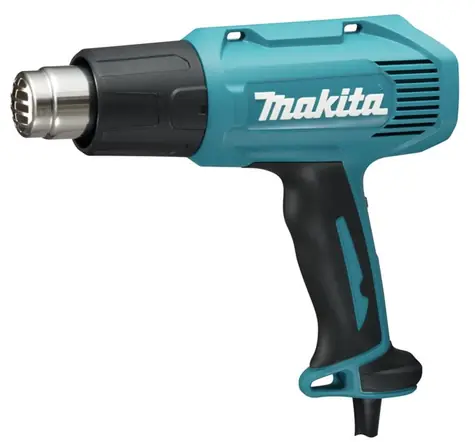 Makita HG5030K / Horkovzdušná pistole / 1600W / teplota 350° - 550°C / množství vzduchu 300 - 500 l-min