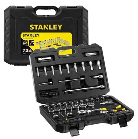 Stanley STMT82831-1 / 72 dílná sada ráčen s nástavci
