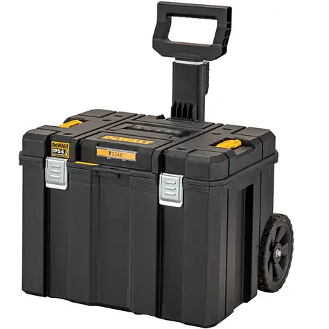 DeWalt DWST83347-1 / TSTAK VIII / Pojízdný kufr s madlem a kolečky / IP54 / nosnost 50kg