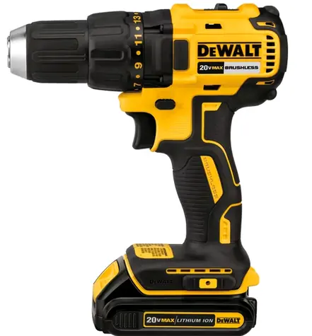 DeWalt DCD777D2T / Aku vrtací šroubovák s bezuhlíkovým motorem / 18V XR Li-Ion / 2x 2.0Ah
