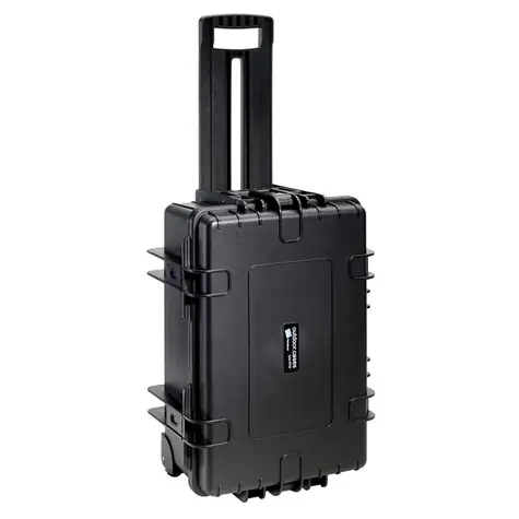 B&W 6700/B/SI International outdoorový kufr typ 6700 černá / Rozměry 610 x 430 x 265 mm