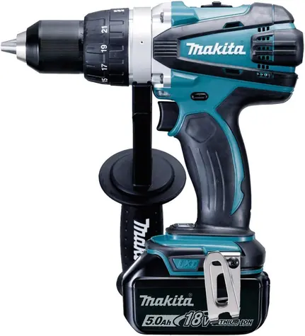 Makita DDF458RTJ / Aku příklepový vrtací šroubák / Li-ion / 18V / 2x 5.0Ah 