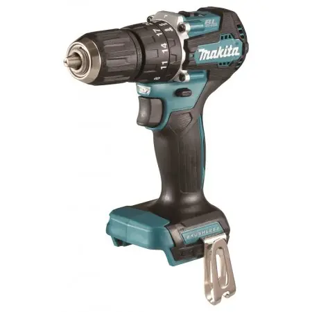 Makita DHP487Z bulk / Bezuhlíkový Aku příklepový vrtací šroubák / Li-ion / 18V / Bez Aku