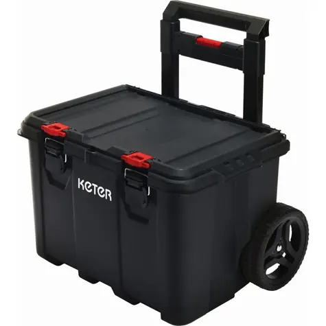 Keter Stack'N'Roll Mobile cart černá / Kufr na kolečkách / 42 x 55 x 53 cm