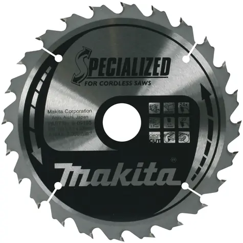 Makita B-16885 / pilový kotouč / průměr 85x15m / počet zubů 20