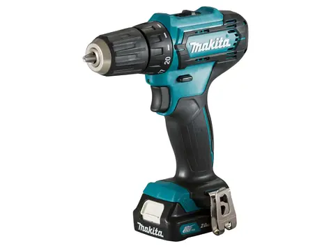 Makita DF333DWAE / aku vrtací šroubovák / Li-ion / 12V / 1x 2Ah