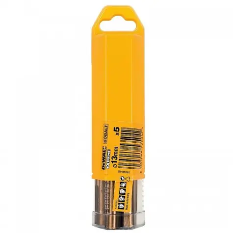 DeWalt DT4949 / Kobaltový vrták do kovu / HSS-E / Průměr 13 mm / Délka 151 mm / 5 ks
