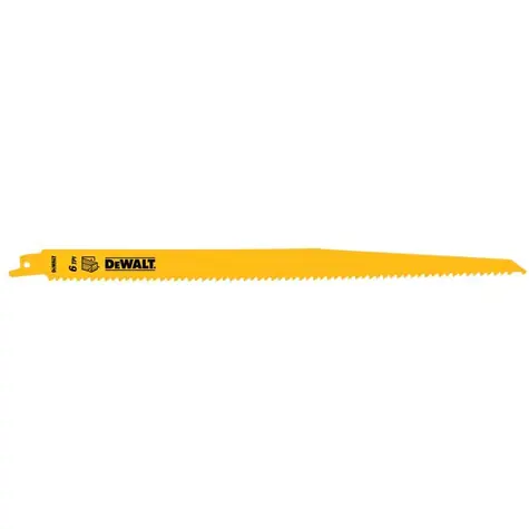 DeWalt DT2350 / Bimetalové pilové listy / demoliční na dřevo s hřebíky / Délka čepele 305 mm / 5ks