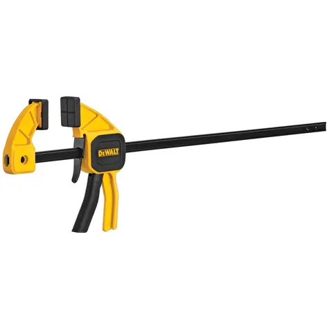 DeWalt DWHT0-83140 / Jednoruční svěrka 300mm / Hloubka: 62 mm / Síla: 63 kg