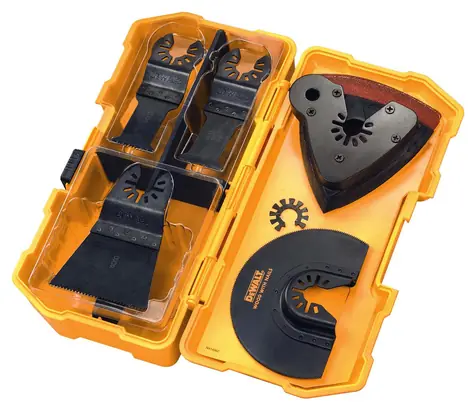 DeWalt DT20731 Sada příslušenství pro oscilační nářadí 8ks