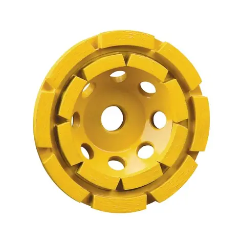 DeWalt DT3796 / Brusný diamantový talířový kotouč na beton / 2 řady segmentů / Průměr 125 mm