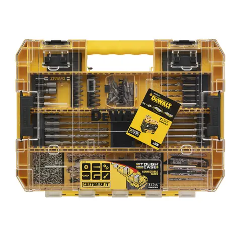 DeWalt DT70763 / Sada vrtáků a bitů / 85 ks