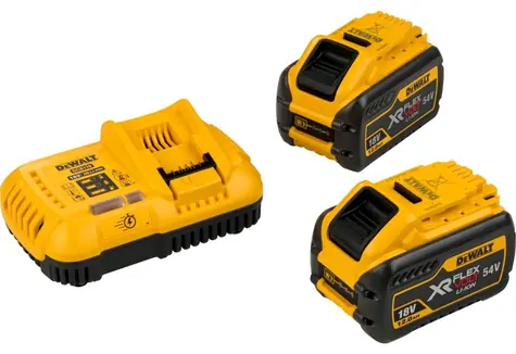 DeWalt DCB118Y2T / Sada akumulátorů s nabíječkou / 2 x Aku DCB548 (12Ah) / 1 x Nabíječka DCB118