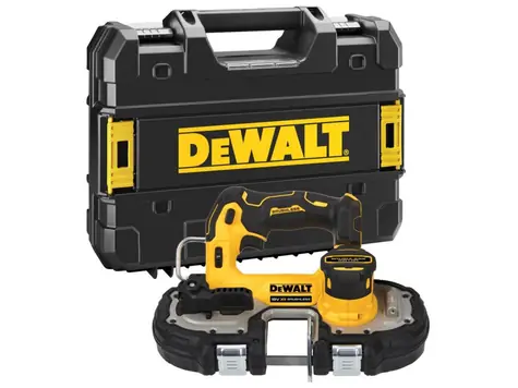 DeWalt DCS377NT / Aku pásová pila na kov / 41x41mm / 18V XR / bez aku / kufr