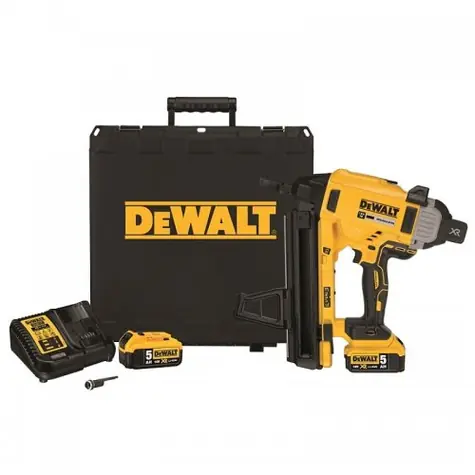 DeWalt DCN890P2 / Aku hřebíkovačka / 18V / Délka hřebíku: 13-57 mm / 2x 5Ah / nabíječka / kufr