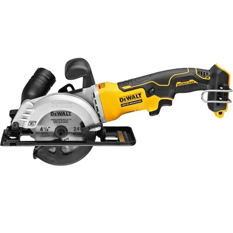 DeWalt DCS571N / Aku kotoučová pila / 18V / Průměr kotouče: 115 x 9.5 mm / bez aku
