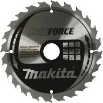 Makita B-08006 / pilový kotouč / průměr 165 x 20mm  / počet zubů 24