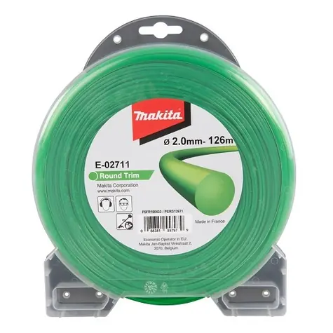 Makita E-02711 - struna nylonová 2.0mm zelená / 126m