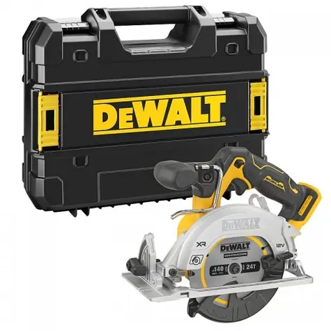 DeWalt DCS512NT / Aku kotoučová pila / 12V / kotouč 140x20mm / bez aku / kufr