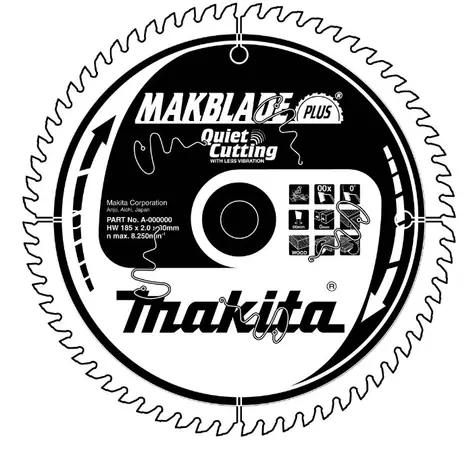 Makita B-08654 / pilový kotouč na dřevo / průměr 260 x 30mm / počet zubů 40