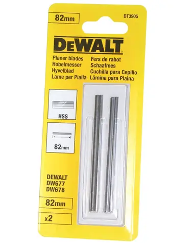 DeWalt DT3905 Hoblovací nože 82mm (1 pár) / pro DW680/D26500