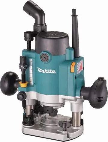 Makita RP1111CJ / Vrchní frézka / 1100W / Výška zdvihu 0-57mm / 24.000 ot-min / Upínání hřídele 8 mm