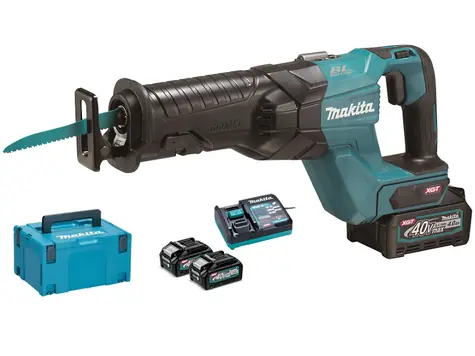 Makita JR001GM201 / Aku pila ocaska / 40V / Zdvih 32 mm / 3.000 z-min / 2x 4.0Ah