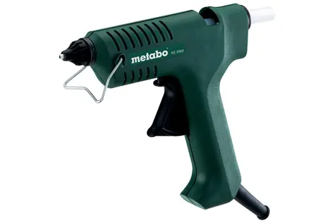 Metabo KE 3000 / tavná lepicí pistole / tyčinky 11 mm / 18 g/min / ca. 200°C / Doba ohřívání 6 min