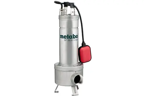 Metabo SP 28-50 S / ponorné čerpadlo na znečištěnou vodu / 1.2 bar / 1470W / 28000 l/h / max. výtlak 12m / max. ponor 7m