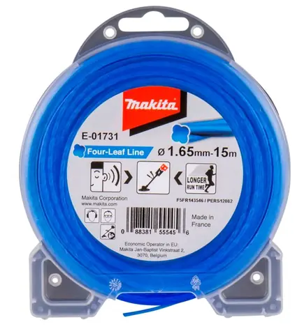 Makita E-01731 nylonová struna 1.65mm modrá / 15m